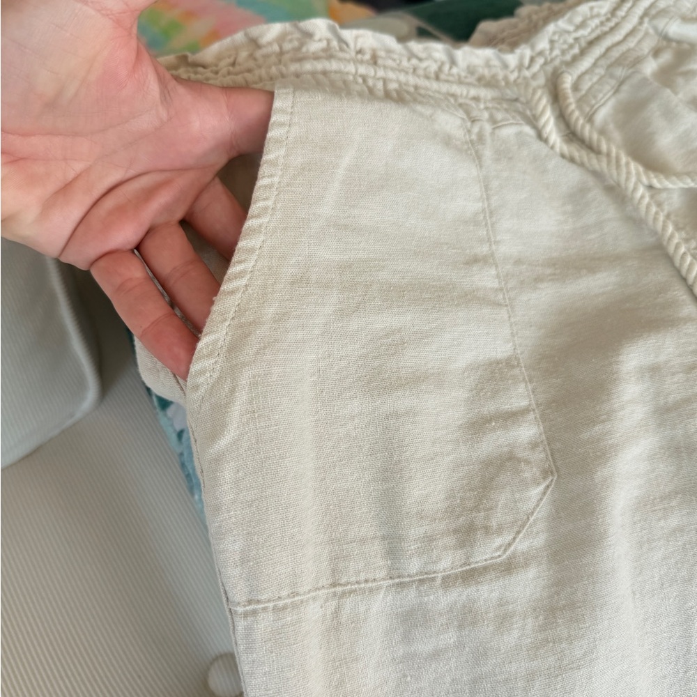 Roxy Linen Drawstring Pants - Picture 10 of 12